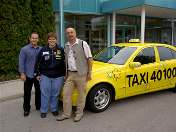 Mit TAXI 40100 zur EM2007 nach Prag...